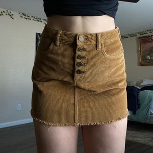 Corduroy Skirt